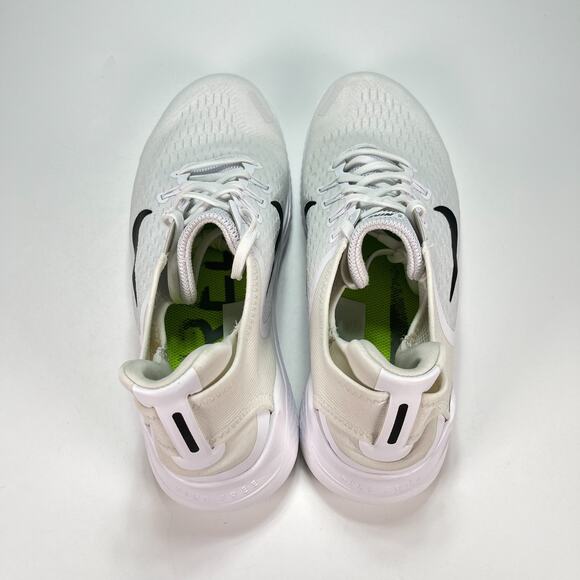 Nike Free RN 2018 White Lightweight Lace Up Running Shoes 942836-003 Men's Sz 12 - Picture 6 of 11